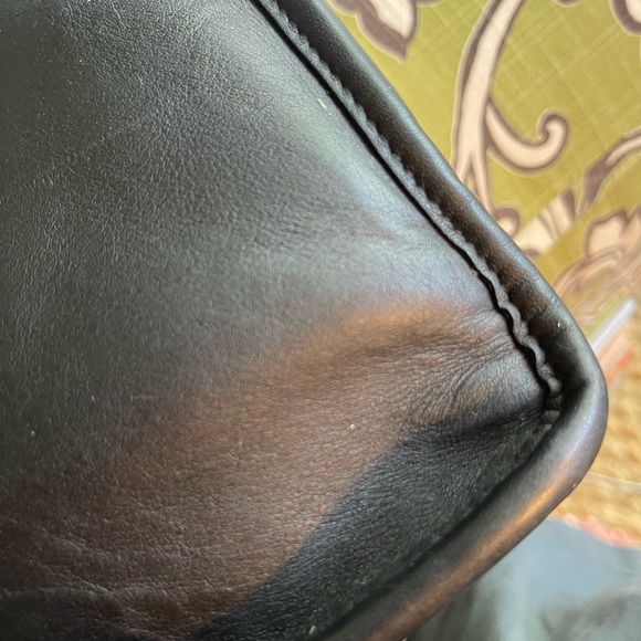 COACH Briefcase -Beekman Black Leather Genuine - Picture 11 of 16